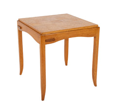 Oak Games Table Designed by Victor Courtray