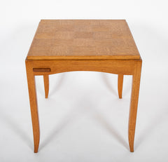 Oak Games Table Designed by Victor Courtray