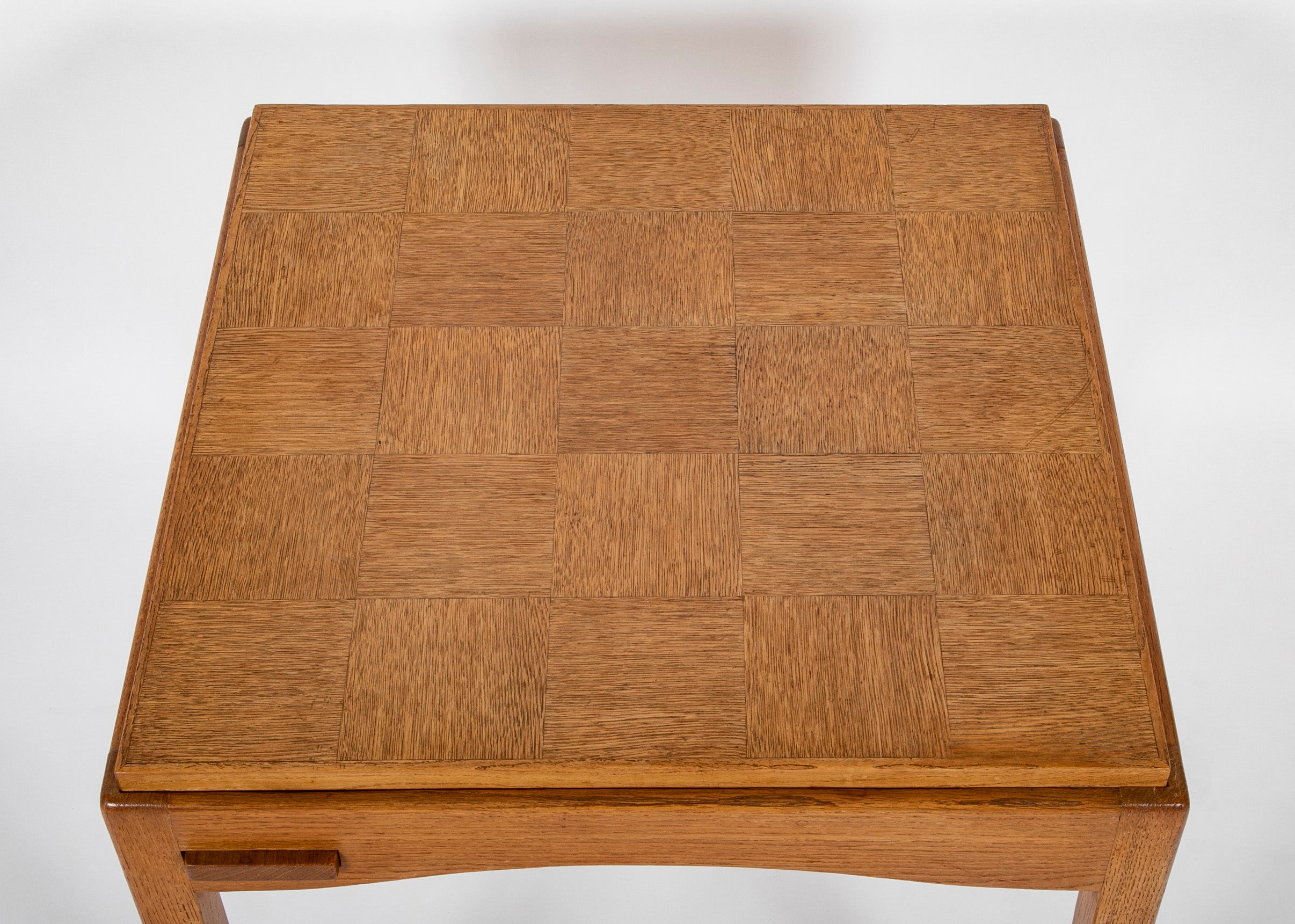 Oak Games Table Designed by Victor Courtray