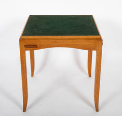 Oak Games Table Designed by Victor Courtray