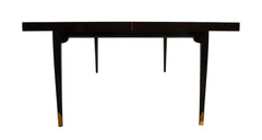 Tommi Parzinger Mahogany and Maple Dining Table for Charak Modern