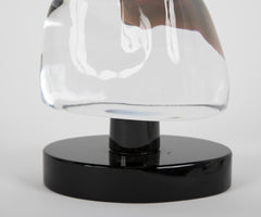 Murano  Calcedonia Glass Sculpture Signed Dino Rosin