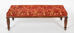 English George IV Oak Window Bench