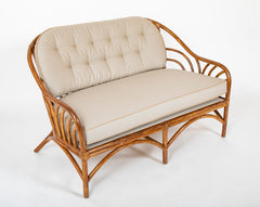 A Five Piece French Suite of Bamboo Furniture