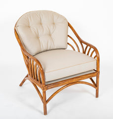 A Five Piece French Suite of Bamboo Furniture