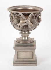 Unusual Version of the Warwick Vase in Steel