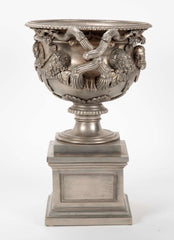 Unusual Version of the Warwick Vase in Steel