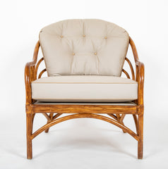 A Five Piece French Suite of Bamboo Furniture