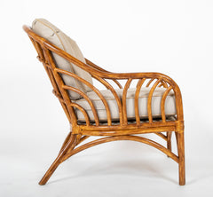 A Five Piece French Suite of Bamboo Furniture