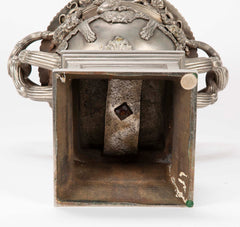 Unusual Version of the Warwick Vase in Steel