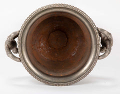 Unusual Version of the Warwick Vase in Steel