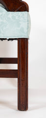 Pair of George III Period Mahogany Gainsboro Armchairs
