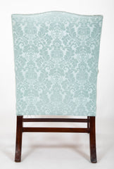 Pair of George III Period Mahogany Gainsboro Armchairs