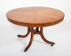 Late Regency Center Table In The Manner of Gillows
