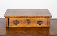 American Lift-Top Blanket Chest in Pine with Yellow & Brown Grained Finish