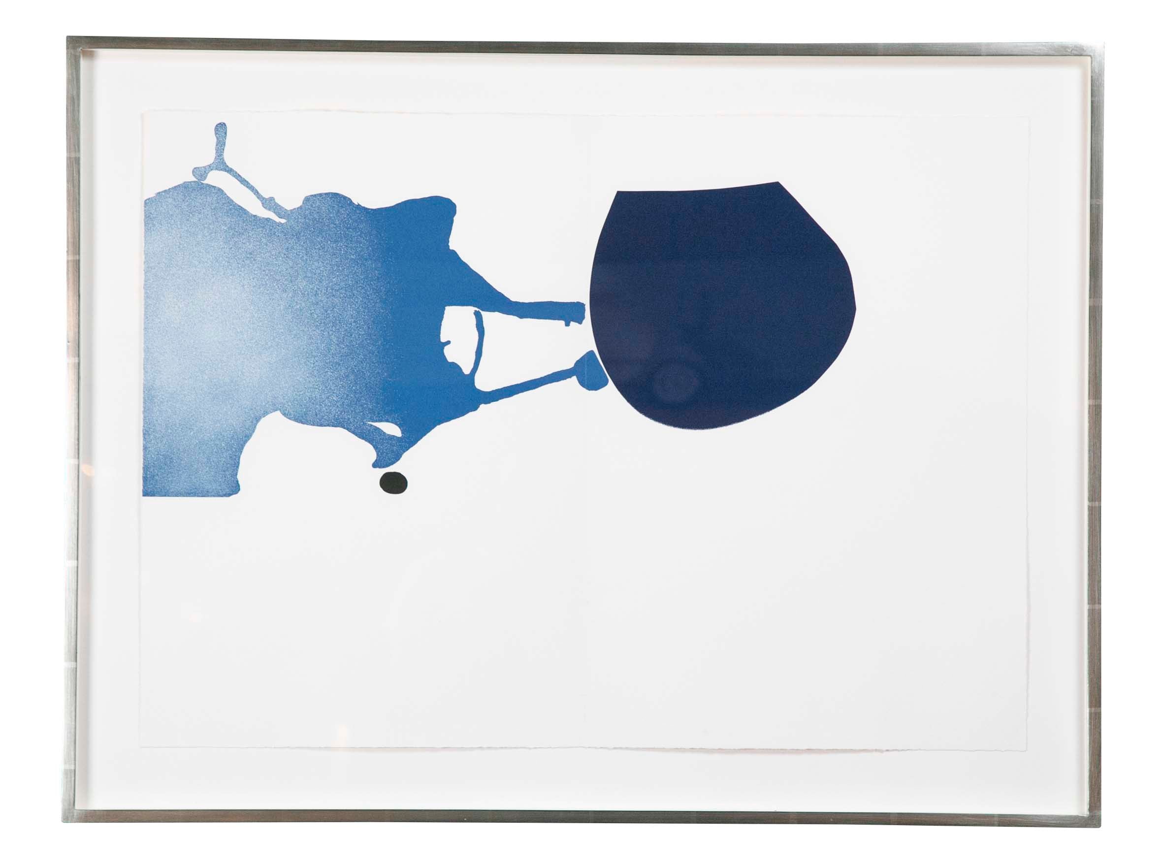 "Questions Without an Answer"  Screen Print by Victor Pasmore