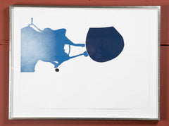 "Questions Without an Answer"  Screen Print by Victor Pasmore