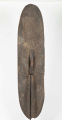 Western Mongo Shield from The Democratic Republic of Congo on Bronze Stand