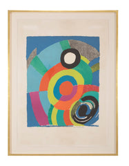 "Tourbillion. 1979" Lithograph in Colors by Sonia Delaunay