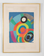 "Tourbillion. 1979" Lithograph in Colors by Sonia Delaunay