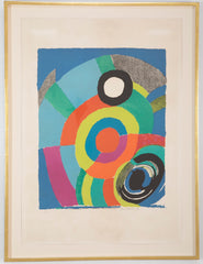 "Tourbillion. 1979" Lithograph in Colors by Sonia Delaunay