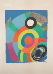 "Tourbillion. 1979" Lithograph in Colors by Sonia Delaunay