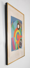 "Tourbillion. 1979" Lithograph in Colors by Sonia Delaunay