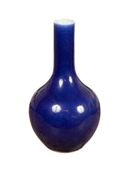 Chinese Cobalt Blue Monochrome Vase