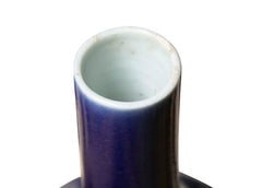 Chinese Cobalt Blue Monochrome Vase