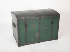 Green Iron Strap Trunk