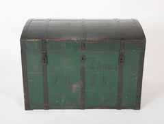 Green Iron Strap Trunk