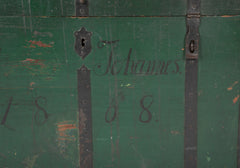 Green Iron Strap Trunk