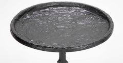 Patinated Cast Iron Bird Bath by Joe Andoe