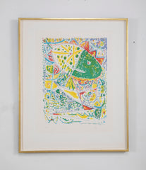 Lithograph in Colors Composition by Egill Jacobsen