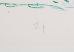 Lithograph in Colors Composition by Egill Jacobsen