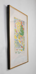 Lithograph in Colors Composition by Egill Jacobsen