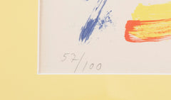 Lithograph in Colors Composition 57/100 by Egill Jacobsen