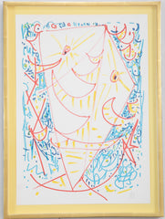 Lithograph in Colors Composition by Egill Jacobsen