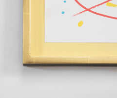 Lithograph in Colors Composition by Egill Jacobsen