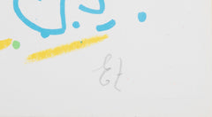 Lithograph in Colors Composition by Egill Jacobsen