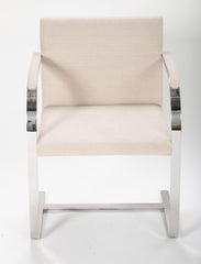 Set of Four Knoll Brno Flat Bar Armchairs