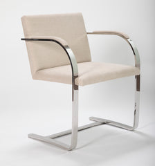 Set of Four Knoll Brno Flat Bar Armchairs