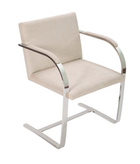 Set of Four Knoll Brno Flat Bar Armchairs