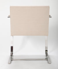 Set of Four Knoll Brno Flat Bar Armchairs