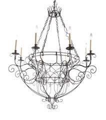 French Wire Chandelier