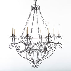 French Wire Chandelier