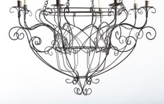 French Wire Chandelier