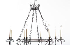 French Wire Chandelier