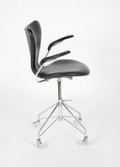 Model 3117 Desk Chair by Arne Jacobsen for Fritz Hansen Sevener