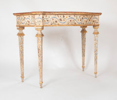 Pair of Late 18th Century Venetian Painted Consoles